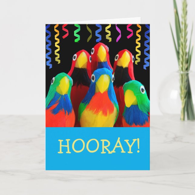 Hooray Last Chemo Day  Card (Front)