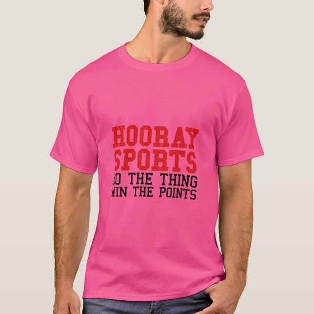 Hooray Sports T-Shirt (Front)