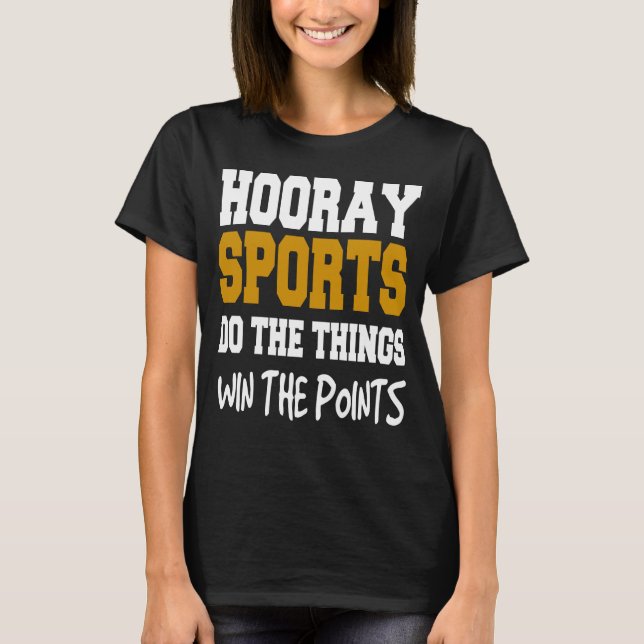 Hooray Sports Women's Basic T-Shirt (Front)