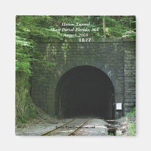 Hoosac Tunnel East Portal Florida MA Magnet