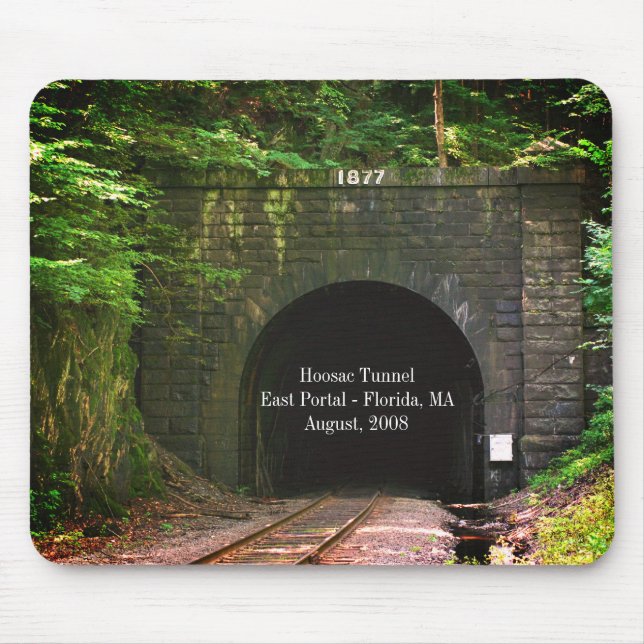 Hoosac Tunnel East Portal Florida MA  Mouse Mat (Front)