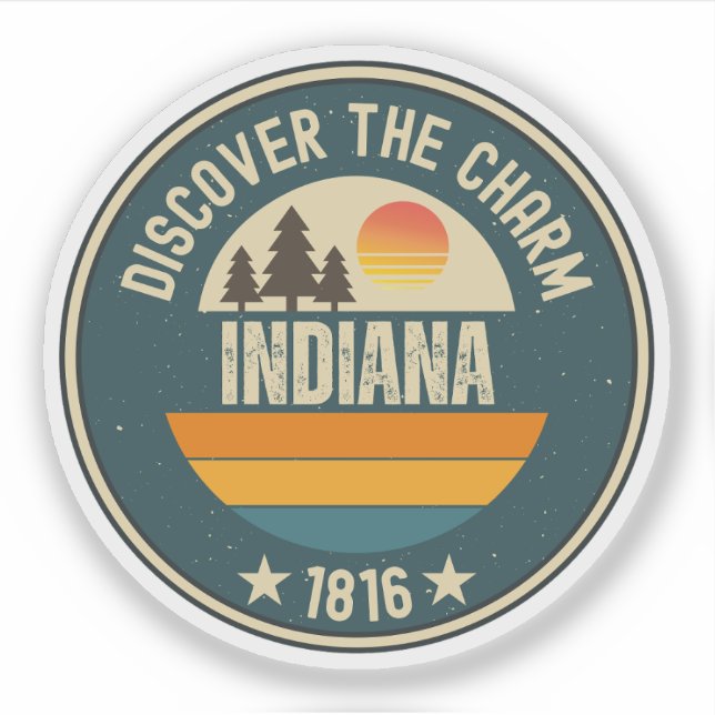 Hoosier State - Indiana Gift Idea (Front)