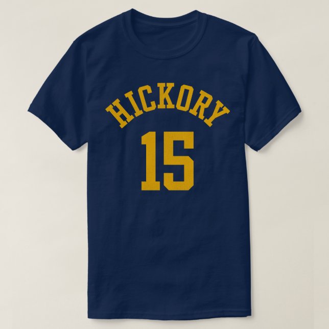 Hoosiers Jimmy Chitwood Hickory Jersey FrontBack P T-Shirt (Design Front)