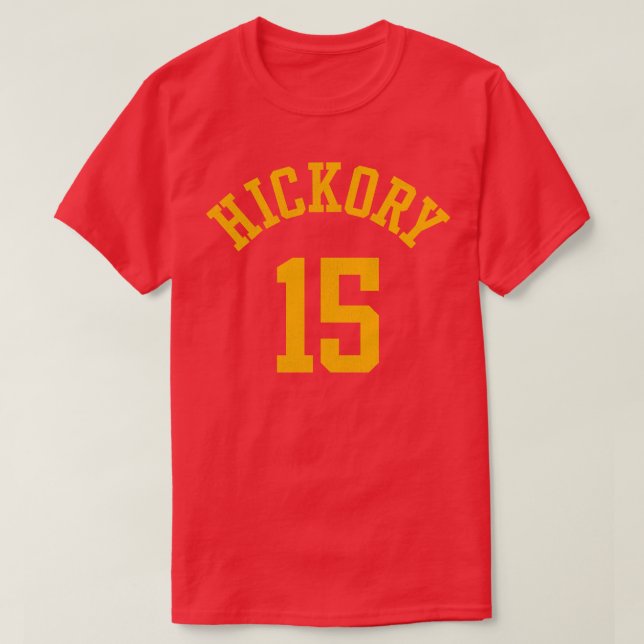 Hoosiers Jimmy Chitwood Hickory Jersey FrontBack P T-Shirt (Design Front)