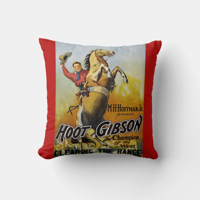 Hoot Gibson Cushion (Front)
