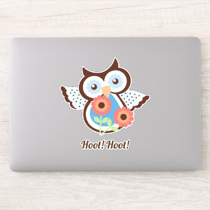 Hoot Hoot! Adorable spring owl floral