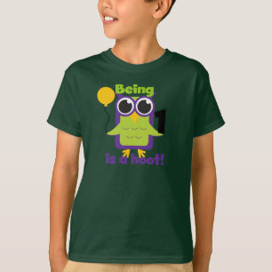 Hoot Owl 1st Birthday T-shirts and Gifts