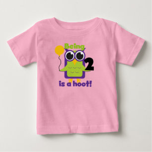 Hoot Owl 2nd Birthday T shirts and Gifts