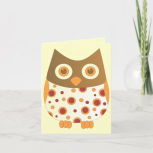 Hoot Owl Card