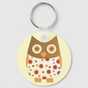 Hoot Owl Key Ring