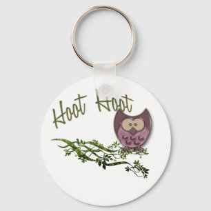 Hoot Owl Key Ring