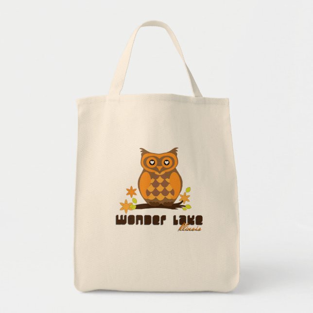 Hoot Owl Your Custom Grocery Tote (Front)