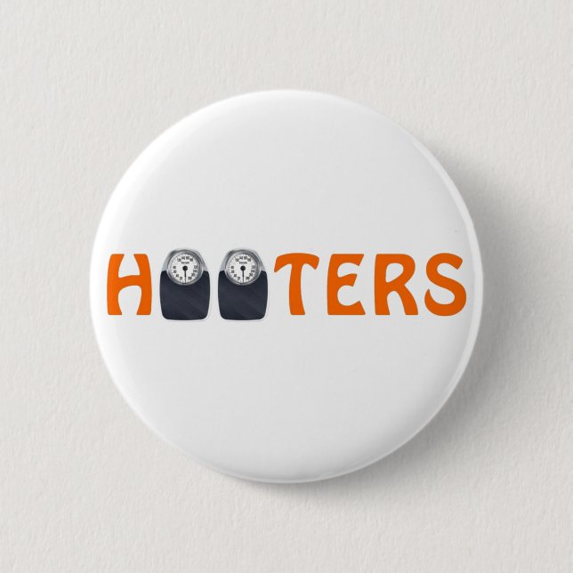 Hooters 6 Cm Round Badge (Front)
