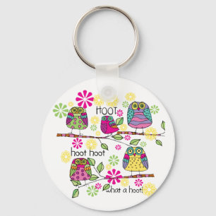 Hootie Owl Key Ring