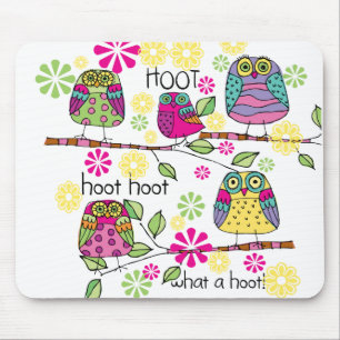 Hootie Owl Mouse Mat