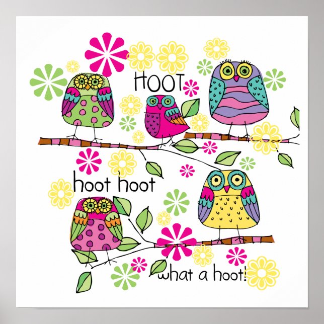 Hootie Owl Poster (Front)