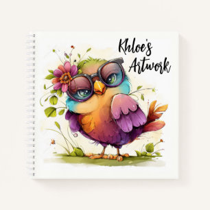 Hootin' Good Art Adventures Notebook