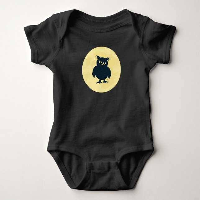 Hooty Hoot Baby Bodysuit (Front)