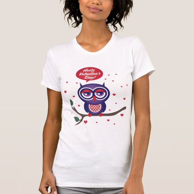 Hooty Valentine's Day T-Shirt (Front)