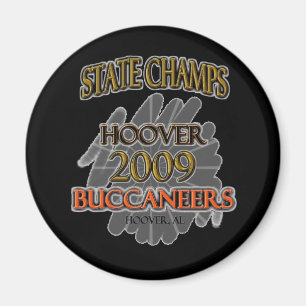 Hoover Buccaneers 2009 Alabama State Champs! Magnet