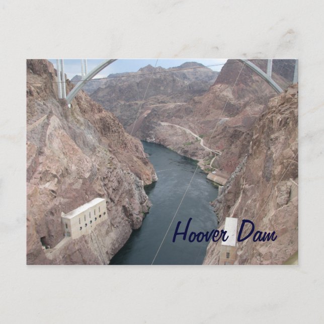 Hoover Dam Bridge Postcard (Front)