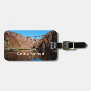 Hoover Dam Bypass Bridge Southwest Travel Bag Luggage Tag