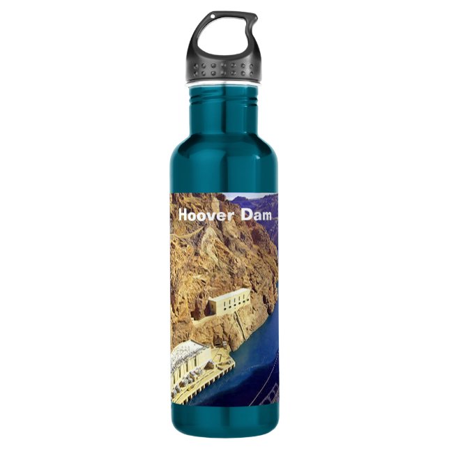 Hoover Dam in Arizona 710 Ml Water Bottle (Front)