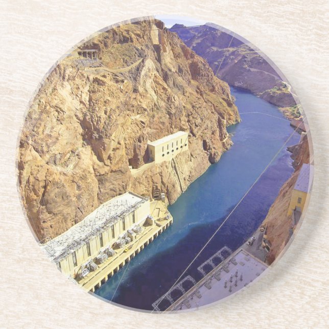 Hoover Dam in Arizona Coaster (Front)
