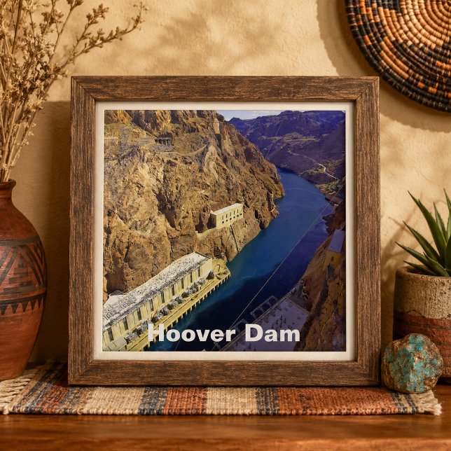 Hoover Dam in Arizona Tile (Hoover Dam in Arizona Ceramic Tile)
