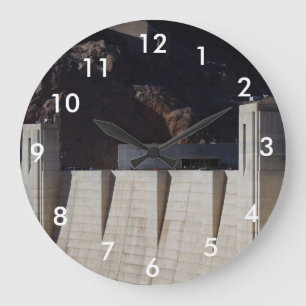 Hoover Dam Large Clock