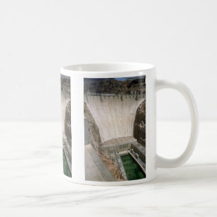Hoover Dam, lower face, Nevada/Arizona, USA Coffee Mug