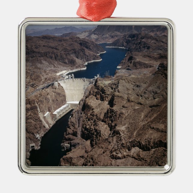 Hoover Dam Metal Tree Decoration (Front)