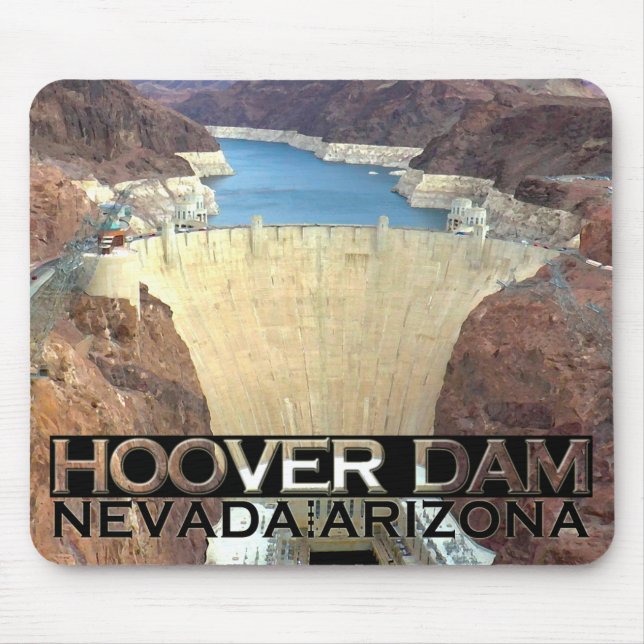 Hoover Dam Mouse Mat (Front)