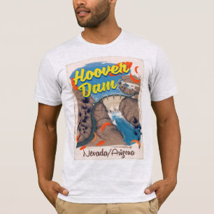 Hoover Dam Nevada/Arizona travel poster T-Shirt