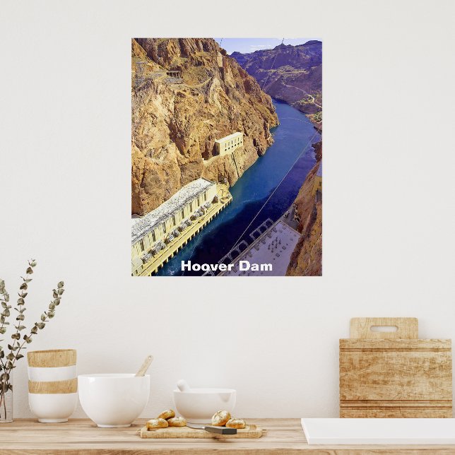 Hoover Dam, Nevada Poster (Kitchen)