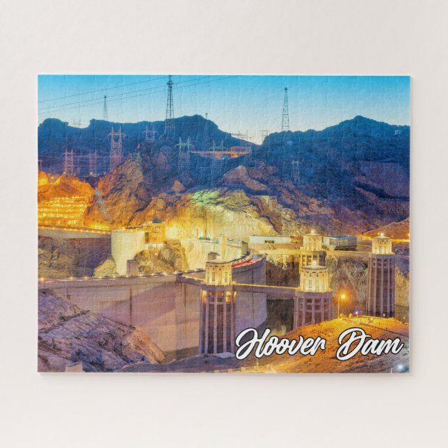 Hoover Dam, Nevada, USA Jigsaw Puzzle (Horizontal)