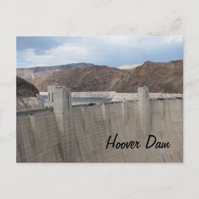 Hoover Dam Postcard (Front)
