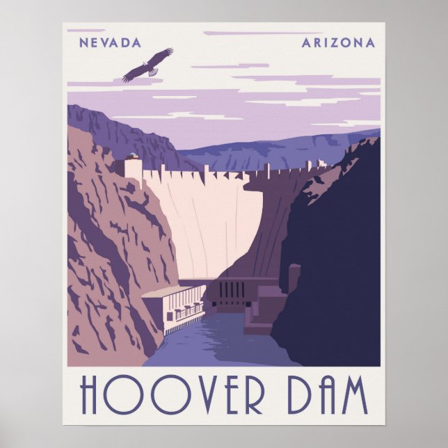 Hoover Dam Poster (Front)