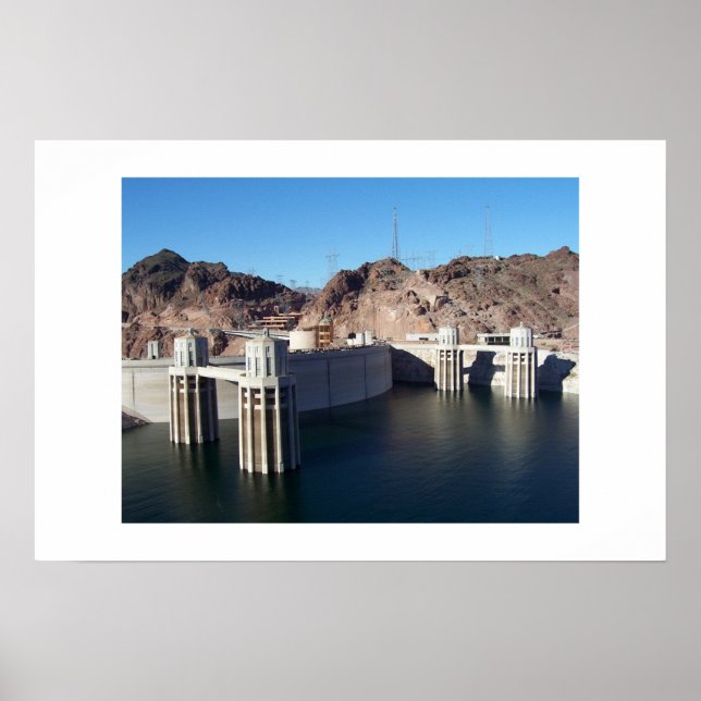 Hoover Dam Poster (Front)