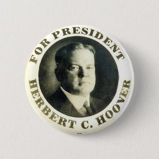 Hoover for President - Button