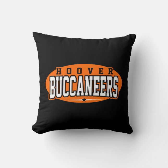 Hoover High School; Buccaneers Cushion (Front)