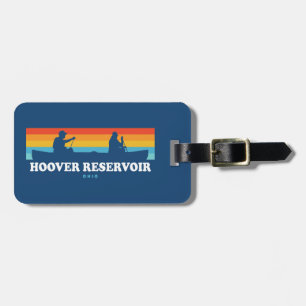 Hoover Reservoir Ohio Canoe Luggage Tag