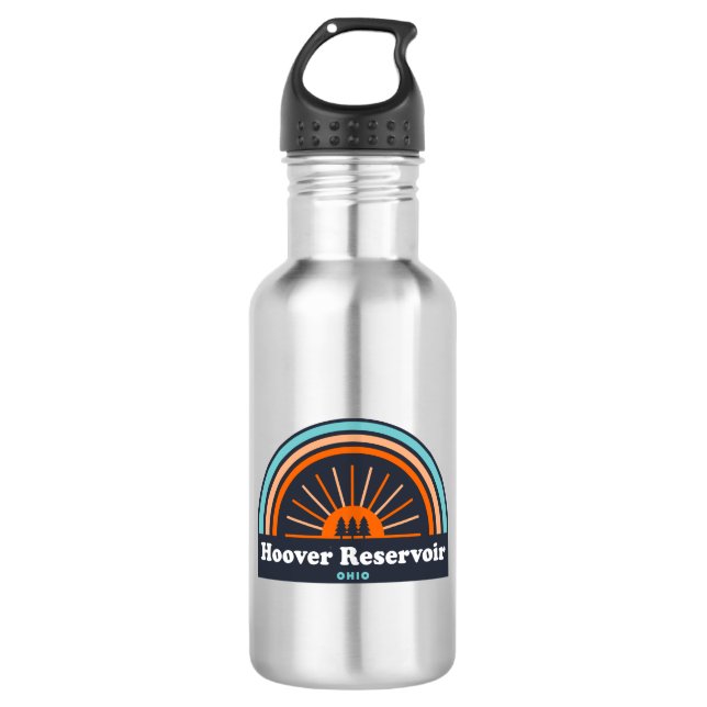 Hoover Reservoir Ohio Rainbow 532 Ml Water Bottle (Front)