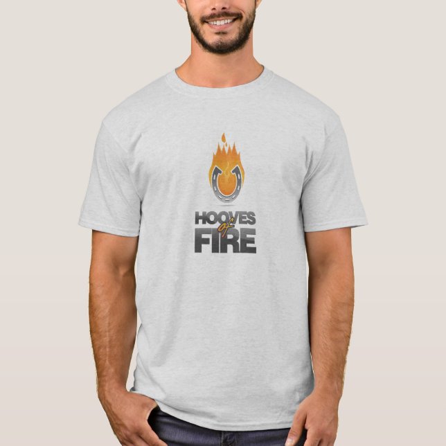 Hooves of Fire T-shirt (Front)