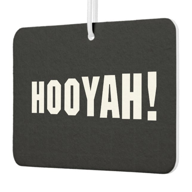 HOOYAH! CAR AIR FRESHENER (Left)