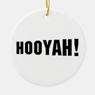 HOOYAH! CERAMIC TREE DECORATION