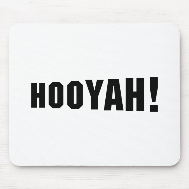 HOOYAH! MOUSE MAT (Front)