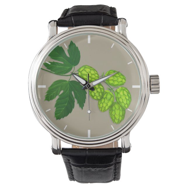Hop Flowers Watch (Front)