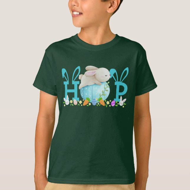HOP, Happy Easter T-Shirt (Front)