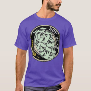 Hop Head IPA Ale Craft Beer Lover Gift Cool Beer T-Shirt